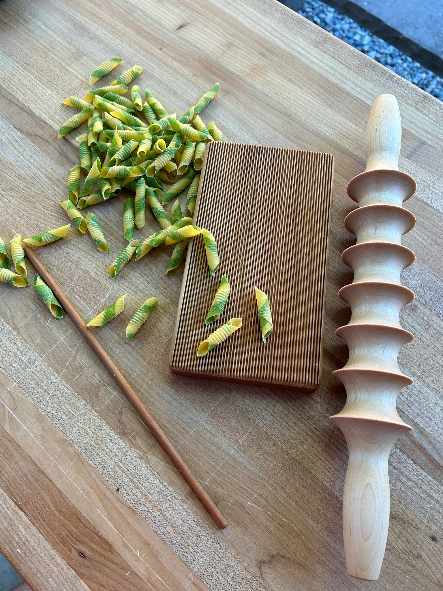 Pasta cutting pins, Balanzoni, Tortellini, Pappardelle – NonnasWoodShop