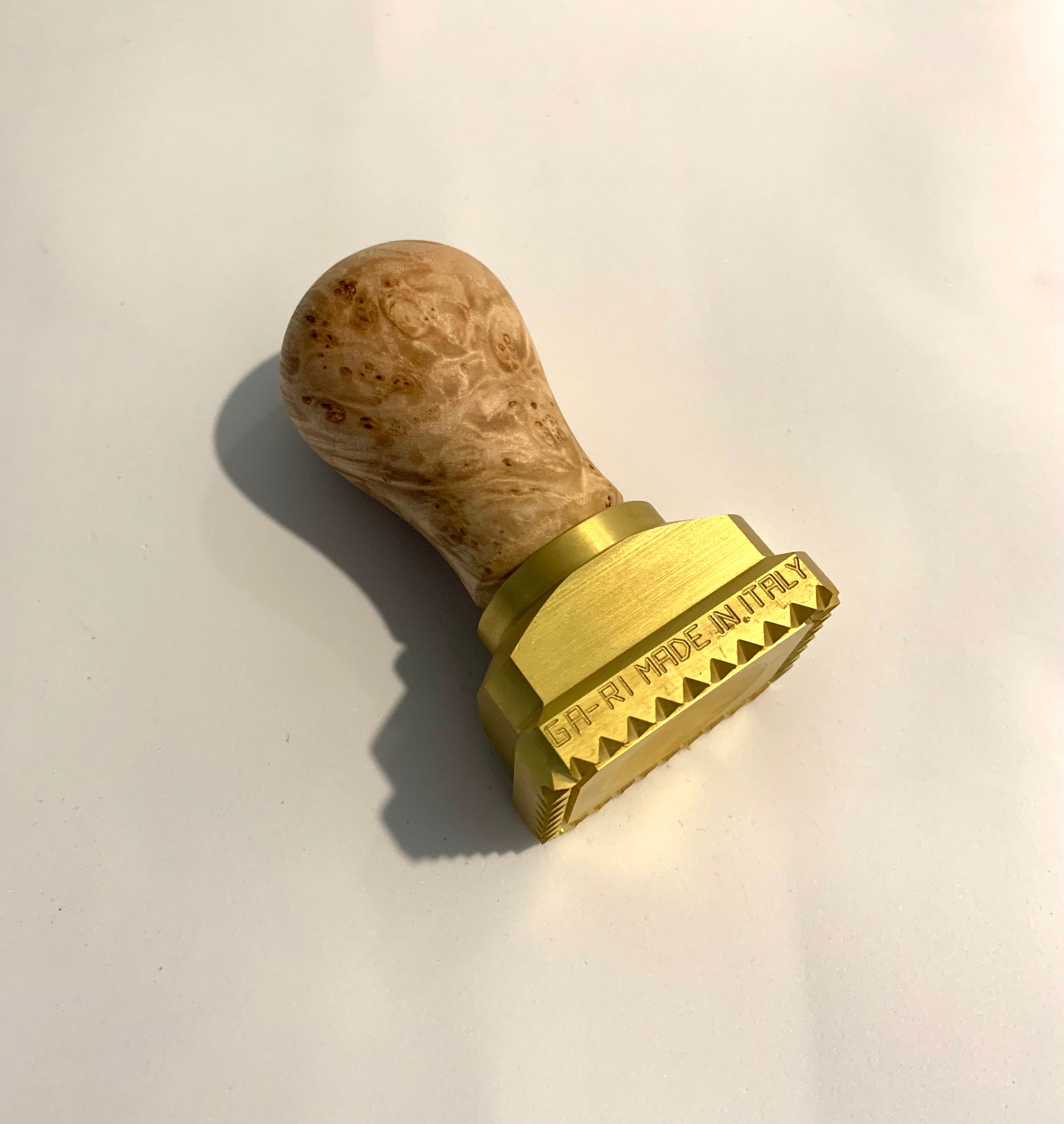 Brass Ravioli Mold, Pasta Stamp, Custom Handle -  Denmark